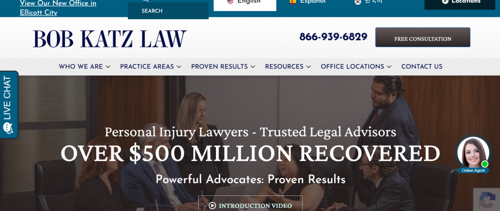Bob Katz Law