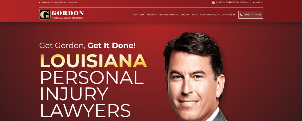 New Orleans Car Accident Law Firms, Gordon McKennan Personal Injury Lawyers