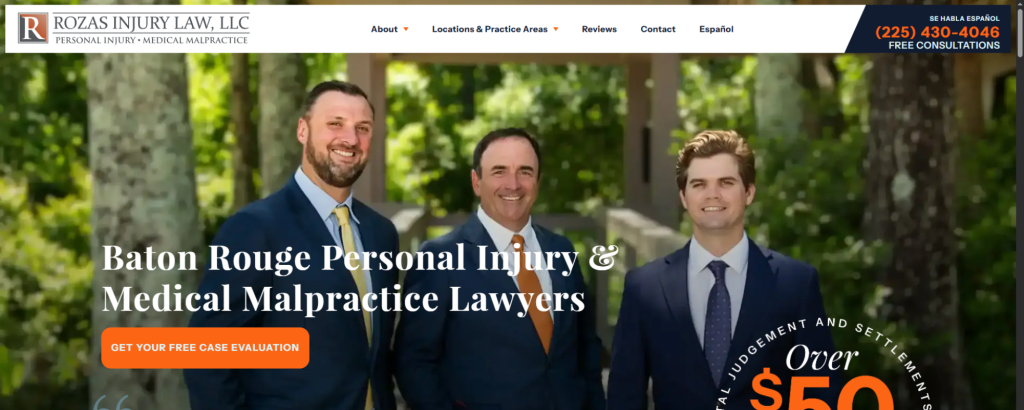 New Orleans Car Accident Law Firms, Rozas Injury Law
