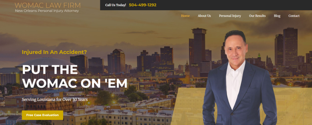 New Orleans Personal Injury Law Firms, Womac Law Firm