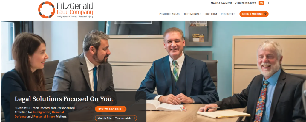 Best Immigration Attorneys in Boston for Naturalization and U.S. Citizenship Cases, FitzGerald Law Company