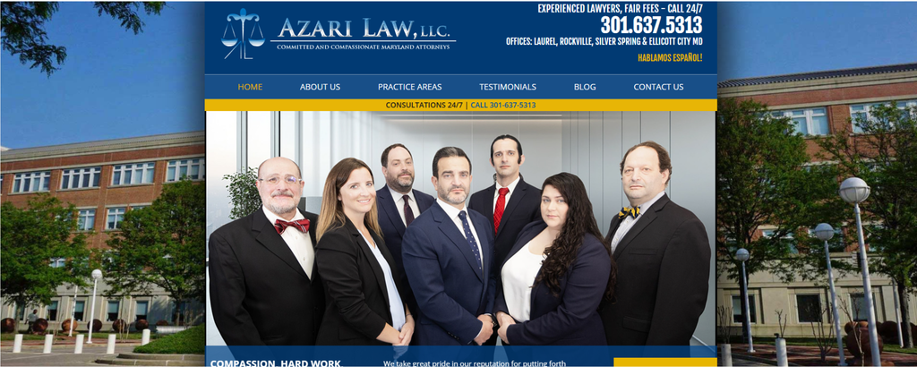Car Accident Law Firms in Baltimore, Azari Law, LLC