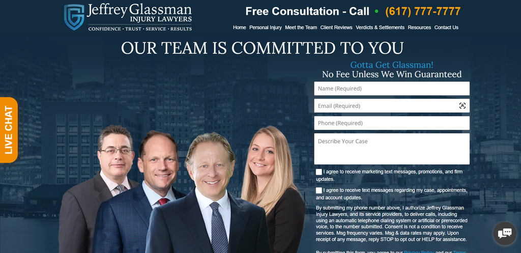 Jeffrey Glassman Injury Lawyers