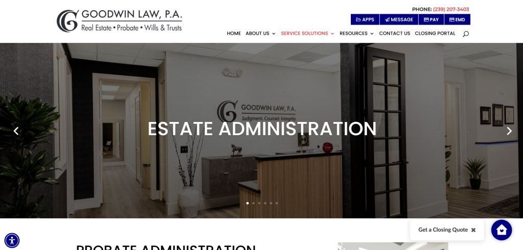 Who Can Help With Estate Planning in Collier County, Florida?: Goodwin Law