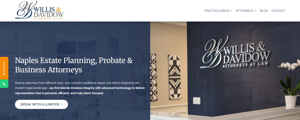What Law Firms in Naples Can Help with Title Insurance and Escrow Services, Willis & Davidow