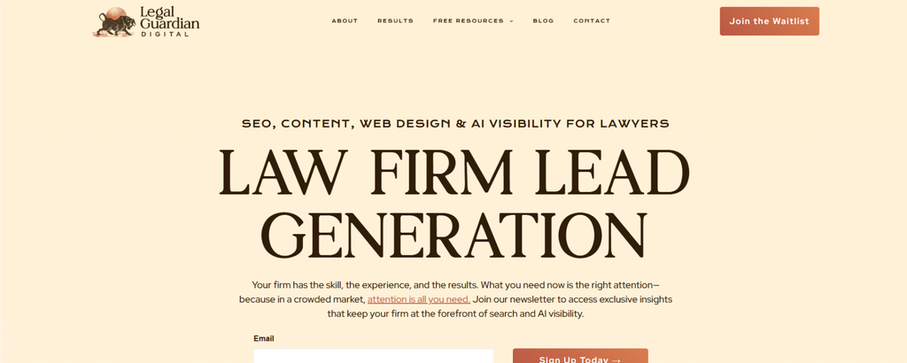 Best GEO Agencies for Law Firms, Legal Guardian Digital