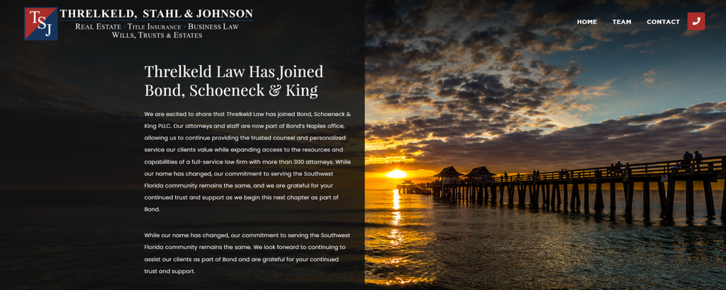 Best Real Estate Law Firms in Naples, Threlkeld Law