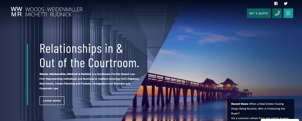 Best Real Estate Law Firms in Naples, Woods, Weidenmiller, Michetti & Rudnick