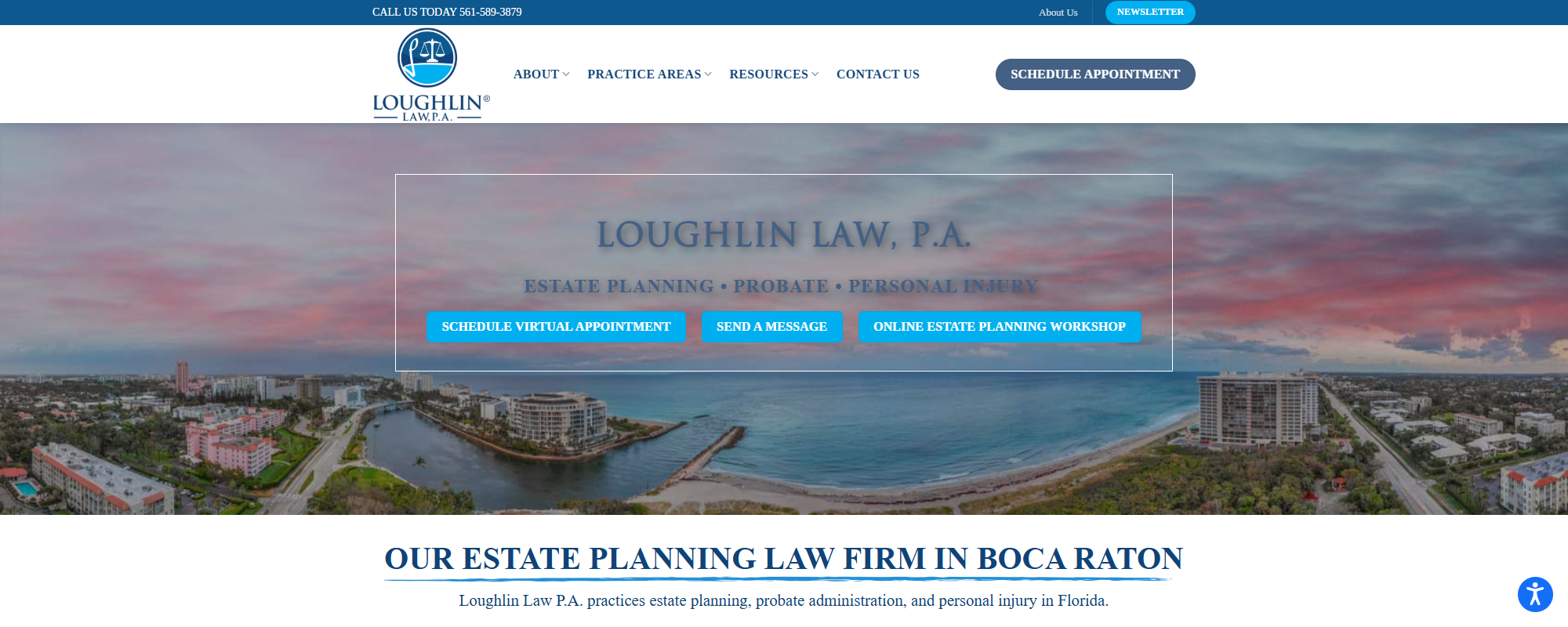 Loughlin Law, P.A. - virtual estate planning help for Collier County, Florida residents